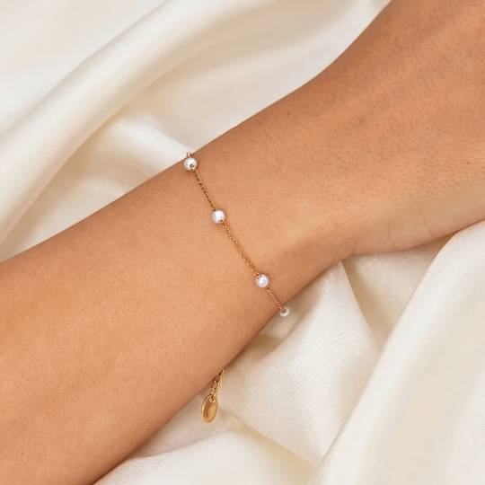 The station bracelet worn on the wrist